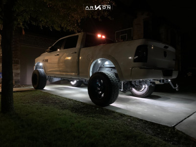 1 2017 2500 Ram Zone Suspension Lift 45in Arkon Off Road Lincoln Machined Accents