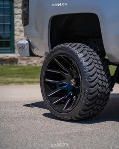 1 2014 Silverado 1500 Chevrolet Rough Country Suspension Lift 7in Arkon Off Road Roosevelt Machined Accents