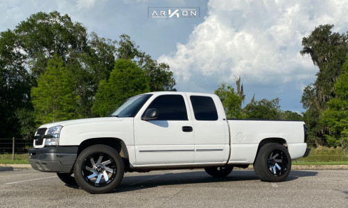 1 2003 Silverado 1500 Chevrolet Other Suspension Lift 3in Arkon Off Road Lincoln Machined Black