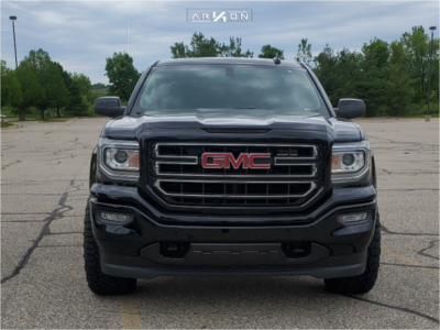 1 2019 Sierra 1500 Limited Gmc Rough Country Leveling Kit Arkon Off Road Lincoln Black