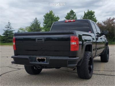1 2019 Sierra 1500 Limited Gmc Rough Country Leveling Kit Arkon Off Road Lincoln Black