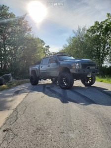 1 2009 Silverado 1500 Chevrolet Rough Country Suspension Lift 75in Arkon Off Road Lincoln Black