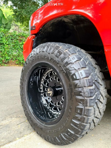 1 2005 Ram 1500 Dodge Maxtrac Suspension Lift 7in Arkon Off Road Crown Series Triumph Machined Black