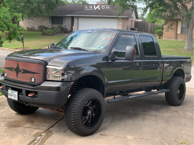 2006 Ford F-250 Super Duty - 20x12 -51mm - ARKON OFF-ROAD Cleopatra - Suspension Lift 3.5" - 35" x 12.5"