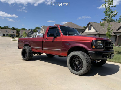 1996 Ford F-150 - 20x12 -51mm - ARKON OFF-ROAD Caesar - Leveling Kit - 305/55R20