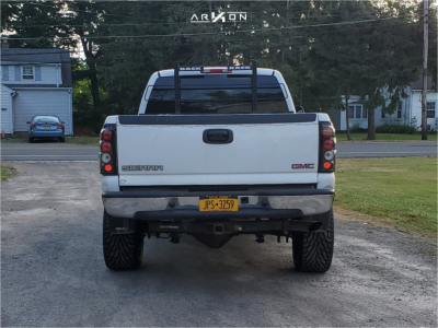 1 2007 Sierra 2500 Hd Classic Gmc Stock Stock Arkon Off Road Lincoln Black Milled