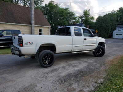 1 2007 Sierra 2500 Hd Classic Gmc Stock Stock Arkon Off Road Lincoln Black Milled
