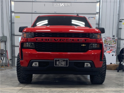 1 2020 Silverado 1500 Chevrolet 2 Inch Level Leveling Kit Arkon Off Road Alexander Machined Black