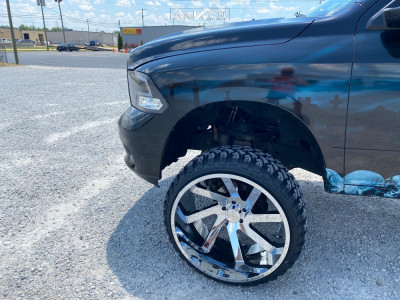 1 2012 1500 Ram Rough Country Suspension Lift 6in Arkon Off Road Lincoln Chrome