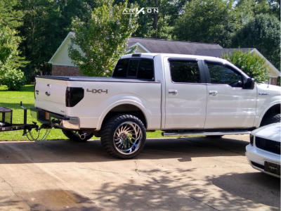 1 2012 F 150 Ford Rough Country Suspension Lift 3in Arkon Off Road Caesar Chrome