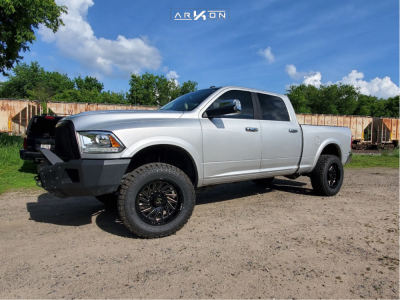 2015 Ram 2500 - 20x10 -25mm - ARKON OFF-ROAD Caesar - Leveling Kit - 35" x 12.5"