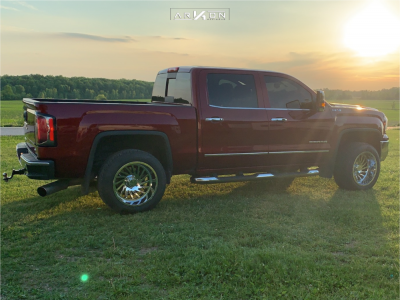 1 2017 Sierra 1500 Gmc Bds Suspension Lift 3in Arkon Off Road Caesar Chrome