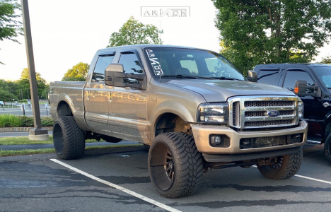 2003 Ford F-350 Super Duty - 24x14 -81mm - ARKON OFF-ROAD Caesar - Suspension Lift 4" - 35" x 13.5"