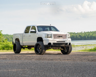 1 2011 Sierra 1500 Gmc Rough Country Suspension Lift 75in Arkon Off Road Crown Series Triumph Machined Accents