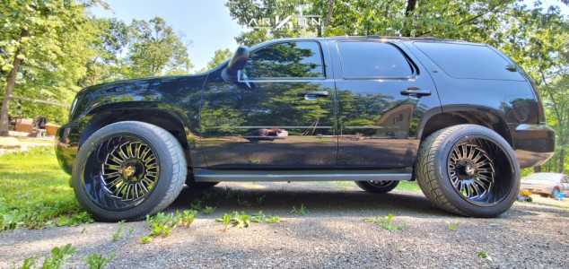 1 2010 Tahoe Chevrolet Stock Air Suspension Arkon Off Road Alexander Black