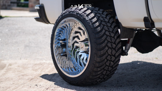 1 2017 Silverado 1500 Chevrolet Mcgaughys Suspension Lift 7in Arkon Off Road Crown Series Victory Chrome