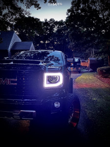 1 2015 Sierra 1500 Gmc Rough Country Suspension Lift 7in Arkon Off Road Crown Series Victory Red