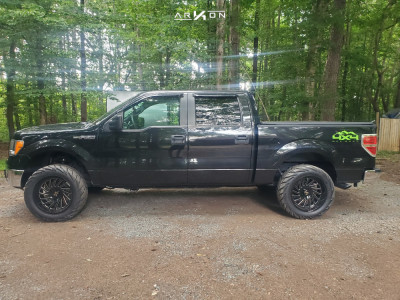 1 2014 F 150 Ford Motofab Leveling Kit Arkon Off Road Caesar Black