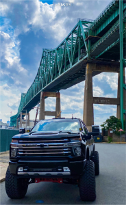 1 2020 Silverado 2500 Hd Chevrolet Rough Country Suspension Lift 9in Arkon Off Road Crown Series Victory Black