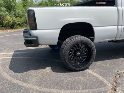 1 2006 Silverado 2500 Hd Chevrolet Rough Country Suspension Lift 6in Arkon Off Road Caesar Machined Black