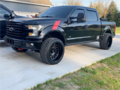 1 2017 F 150 Ford Proryde Suspension Lift 3in Arkon Off Road Caesar Black