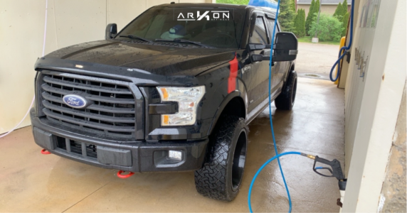 1 2017 F 150 Ford Proryde Suspension Lift 3in Arkon Off Road Caesar Black