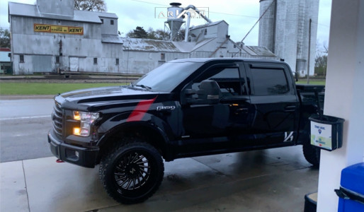 1 2017 F 150 Ford Proryde Suspension Lift 3in Arkon Off Road Caesar Black