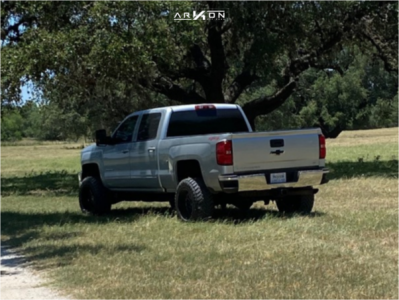 1 2017 Silverado 2500 Hd Chevrolet Readylift Suspension Lift 35in Arkon Off Road Caesar Black