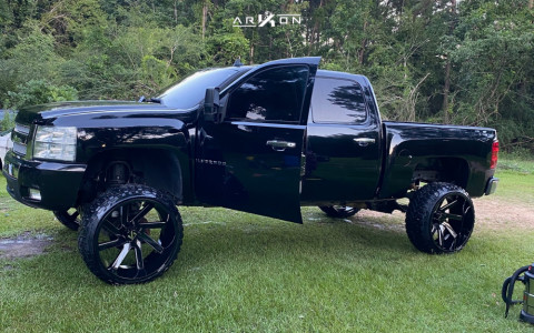 1 2010 Silverado 1500 Chevrolet Rustys Off Road Suspension Lift 65in Arkon Off Road Lincoln Black