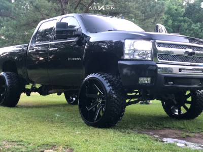 1 2010 Silverado 1500 Chevrolet Rustys Off Road Suspension Lift 65in Arkon Off Road Lincoln Black