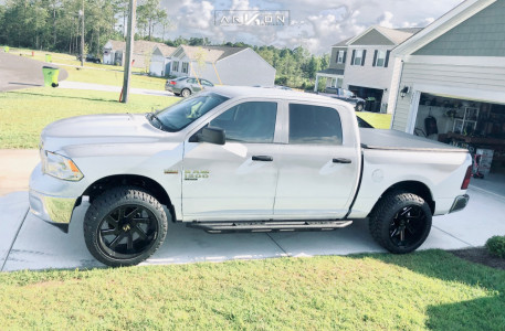 2020 Ram 1500 Classic - 22x12 -51mm - ARKON OFF-ROAD Lincoln - Leveling Kit - 33" x 12.5"