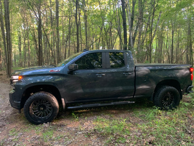 1 2019 Silverado 1500 Chevrolet Superlift Suspension Lift 3in Arkon Off Road Caesar Black