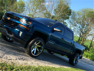 1 2018 Silverado 1500 Chevrolet Proryde Leveling Kit Arkon Off Road Lincoln Chrome