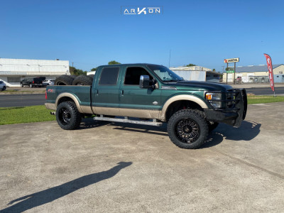 1 2012 F 250 Super Duty Ford American Made Suspension Lift 35in Arkon Off Road Alexander Black