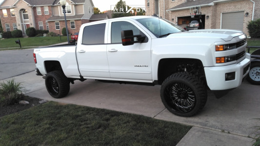 2 2016 Silverado 2500 Hd Chevrolet Rough Country Suspension Lift 35in Arkon Off Road Alexander Black
