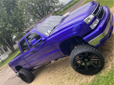 1 2004 Silverado 2500 Hd Chevrolet Zone Suspension Lift 6in Arkon Off Road Lincoln Black