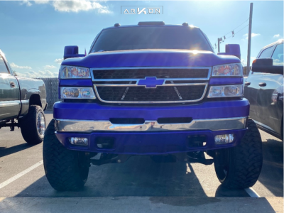 1 2004 Silverado 2500 Hd Chevrolet Zone Suspension Lift 6in Arkon Off Road Lincoln Black