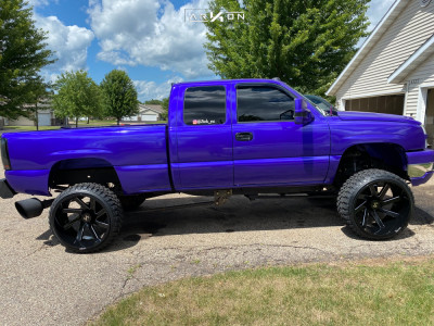 1 2004 Silverado 2500 Hd Chevrolet Zone Suspension Lift 6in Arkon Off Road Lincoln Black