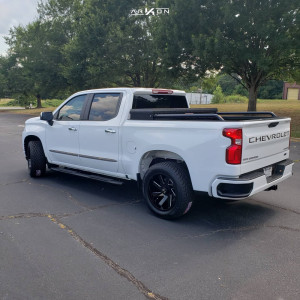 1 2019 Silverado 1500 Chevrolet Stock Air Suspension Arkon Off Road Lincoln Machined Accents