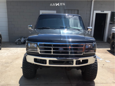 1 1995 F 150 Ford Superlift Suspension Lift 65in Arkon Off Road Crown Series Triumph Black