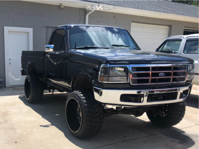 1 1995 F 150 Ford Superlift Suspension Lift 65in Arkon Off Road Crown Series Triumph Black