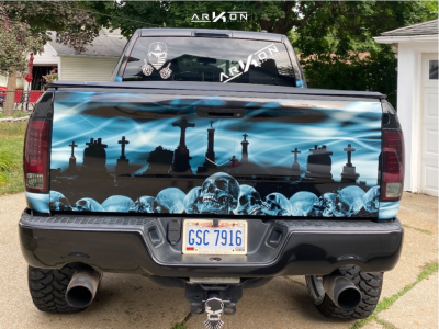 1 2012 1500 Ram Rough Country Suspension Lift 6in Arkon Off Road Lincoln Chrome