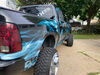 1 2012 1500 Ram Rough Country Suspension Lift 6in Arkon Off Road Lincoln Chrome