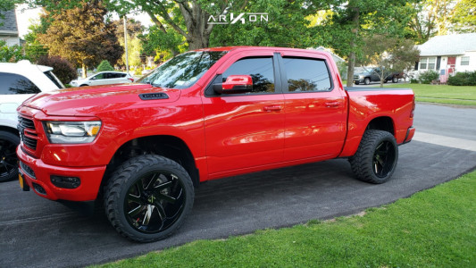 1 2019 1500 Ram Rough Country Suspension Lift 35in Arkon Off Road Lincoln Black