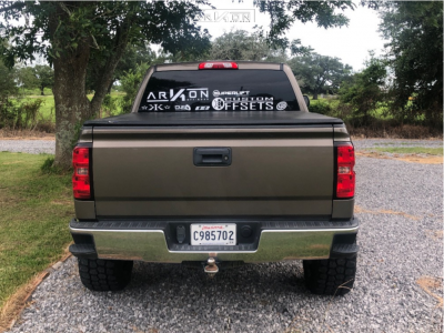 1 2015 Silverado 1500 Chevrolet Superlift Suspension Lift 65in Arkon Off Road Lincoln Machined Black