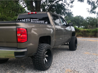 1 2015 Silverado 1500 Chevrolet Superlift Suspension Lift 65in Arkon Off Road Lincoln Machined Black