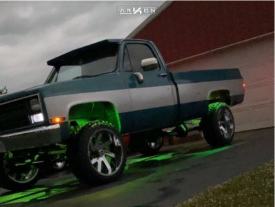 1 1986 K10 Pickup Chevrolet Skyjacker Suspension Lift 25in Arkon Off Road Lincoln Chrome