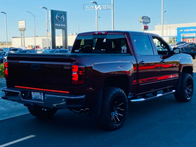1 2016 Silverado 1500 Chevrolet Motofab Suspension Lift 25in Arkon Off Road Roosevelt Black