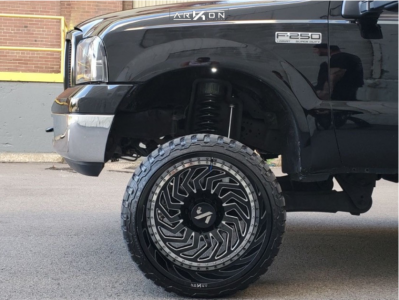 1 2006 F 250 Super Duty Ford Readylift Suspension Lift 6in Arkon Off Road Crown Series Victory Black