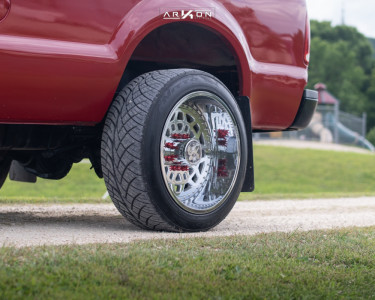 1 2005 F 250 Super Duty Ford Stock Air Suspension Arkon Off Road Crown Series Triumph Chrome